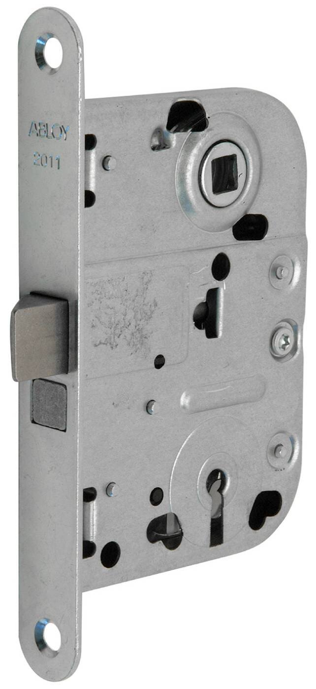 LÅSHUS 2011 ABLOY MED 2 NYCKLAR GLANSFÖRZINKAD