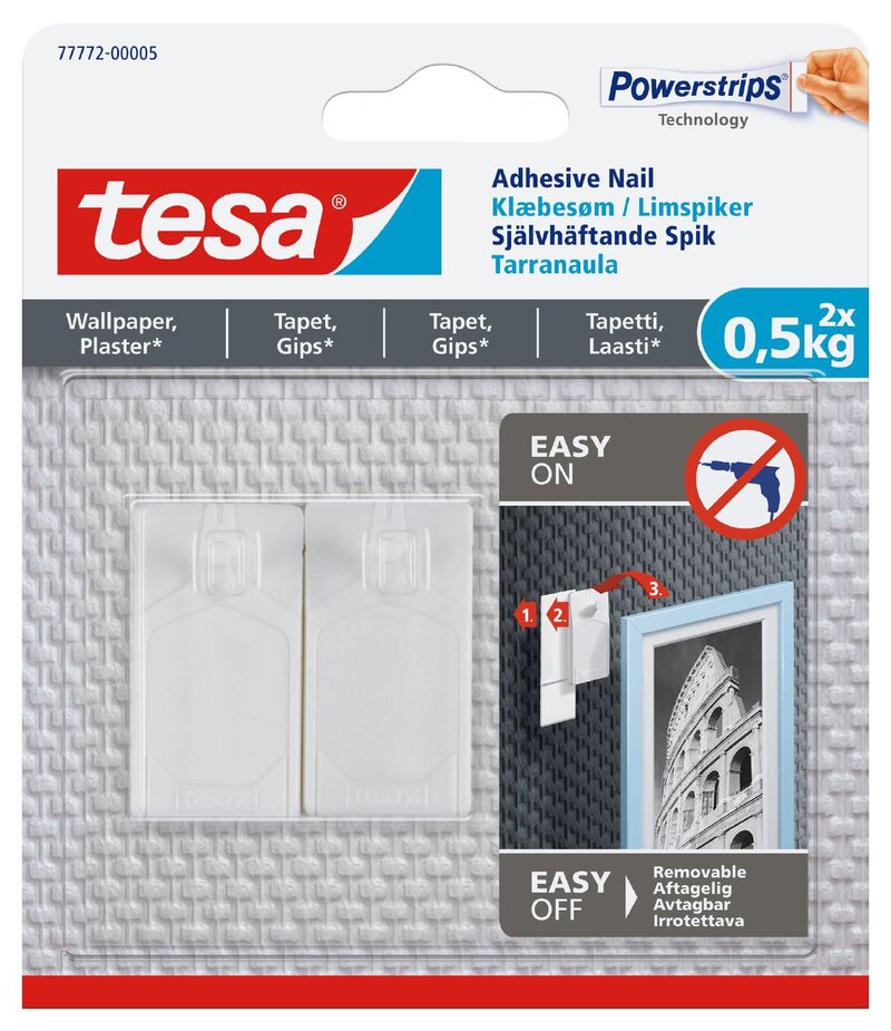 KROK SJÄLVHÄFTANDE TESA TAPET 0,5KG 2ST