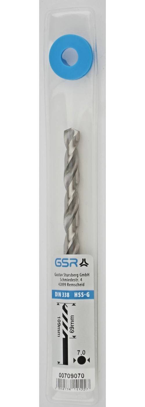 SPIRALBORR SB HSS-G DIN 338 1,0MM
