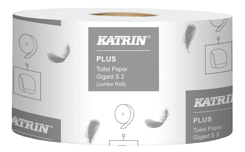TOALETTPAPPER PLUS GIGANT KATRIN 2-LAGER SMALL 0,6KG