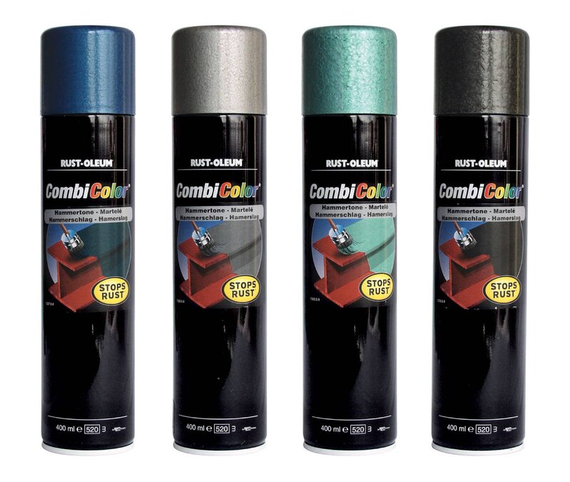 HAMMARLACK 7388 SPRAY COMBICOLOR RUST-OLEUM MÖRKGRÅ 400ML
