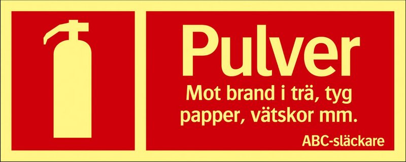 SKYLT 822666 SUPERNOVA BRAND PULVER 250X100MM